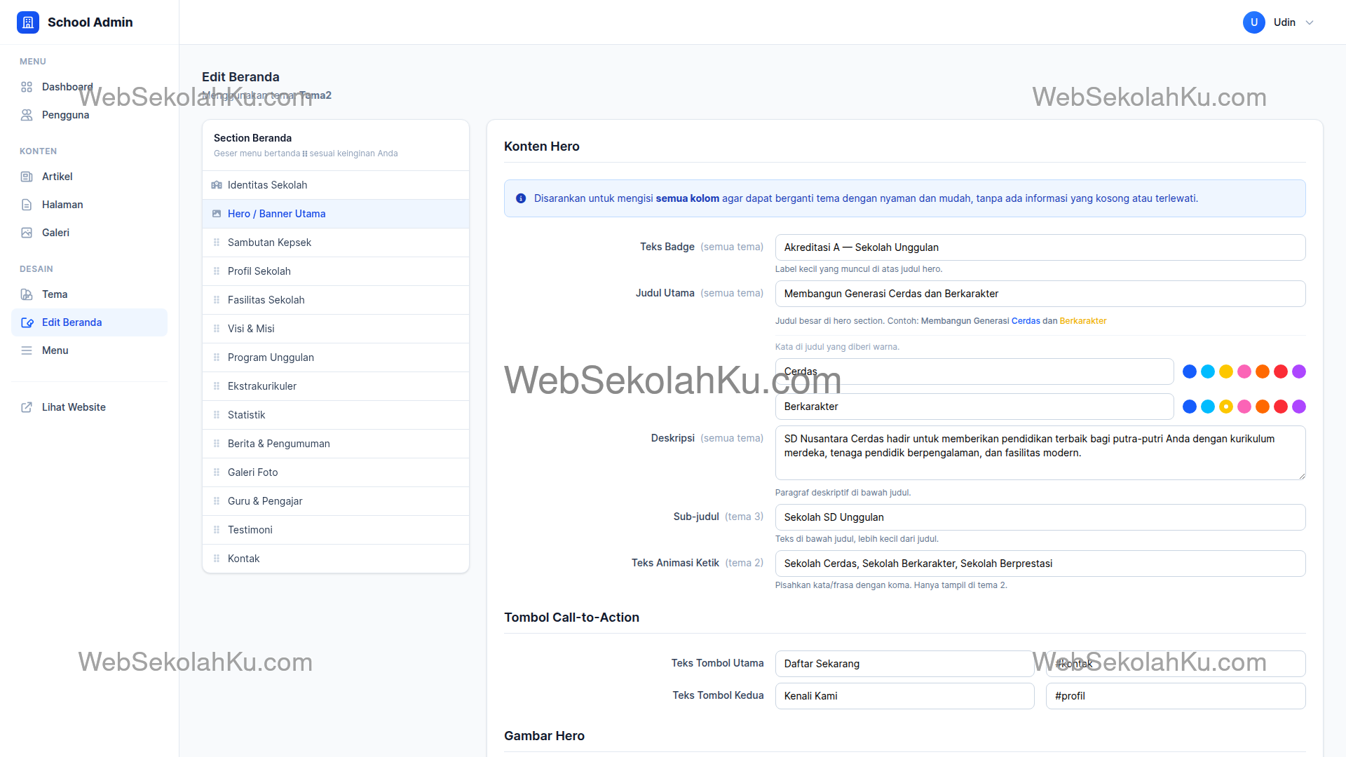 Panduan Lengkap Cara Mengelola Website Sekolah dengan WebSekolahKu