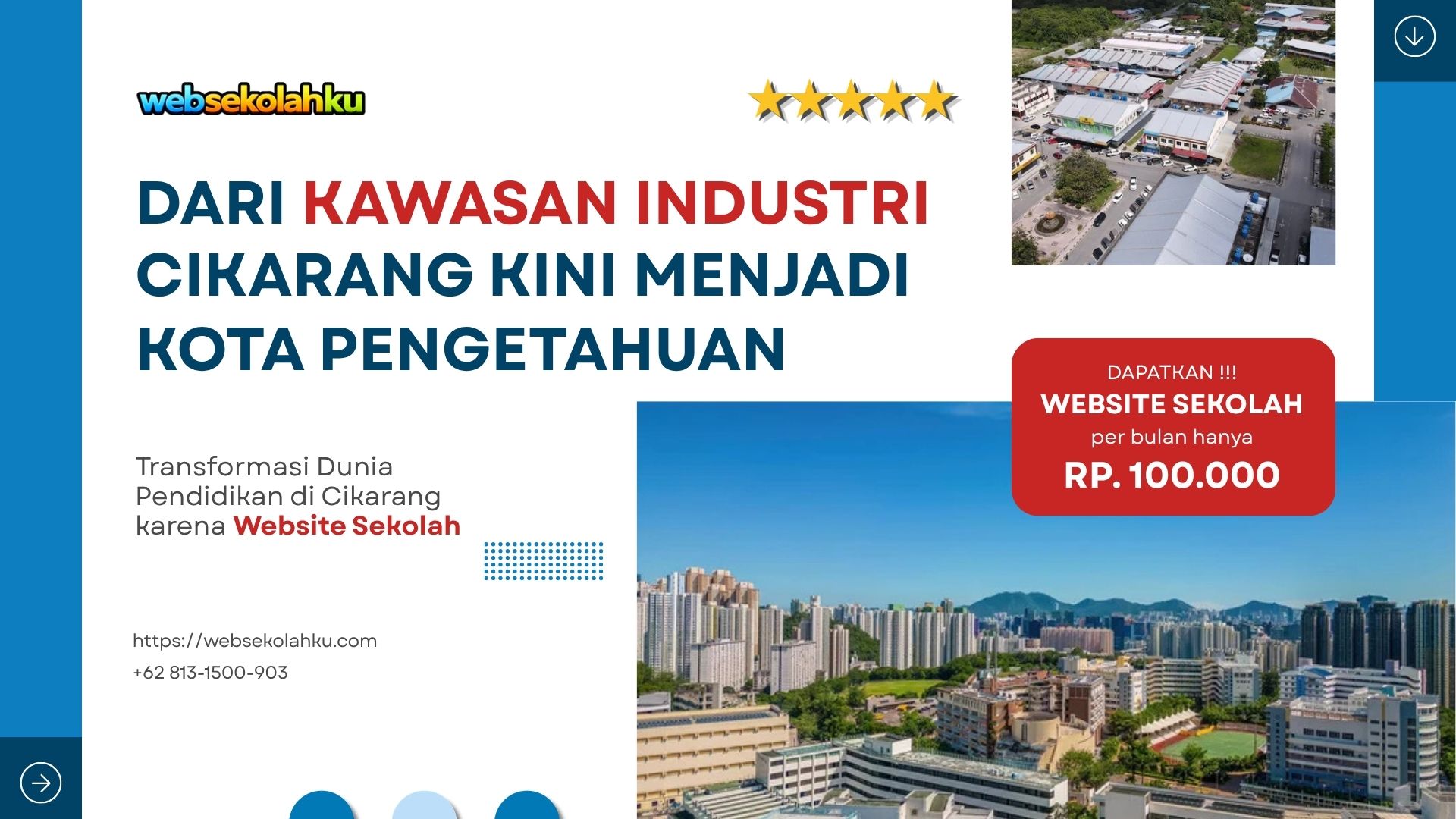 Dari Kawasan Industri Cikarang Kini Menjadi Kota Pengetahuan