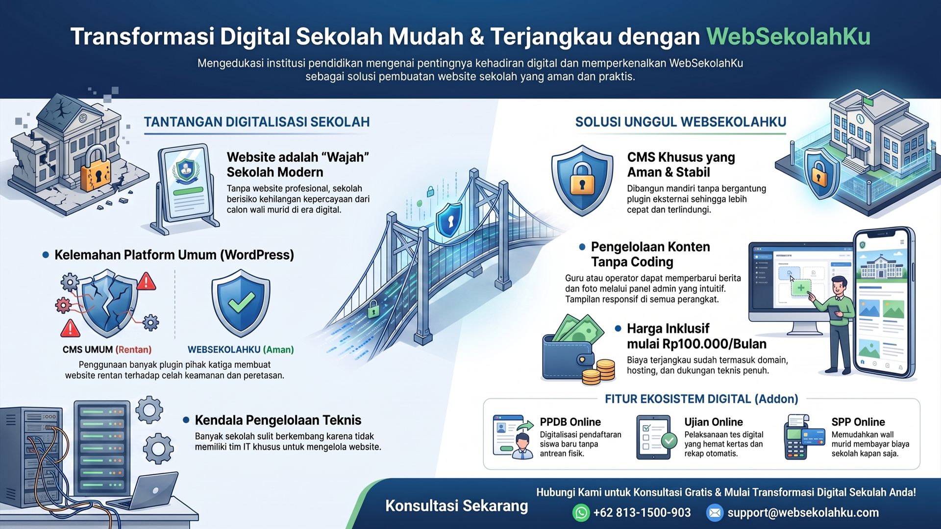 Jasa Web Sekolah Terpercaya: Hadirkan Website Sekolah Modern dengan WebSekolahKu