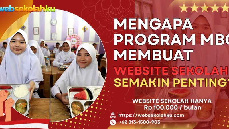 Mengapa Program MBG Membuat Website Sekolah Semakin Penting?
