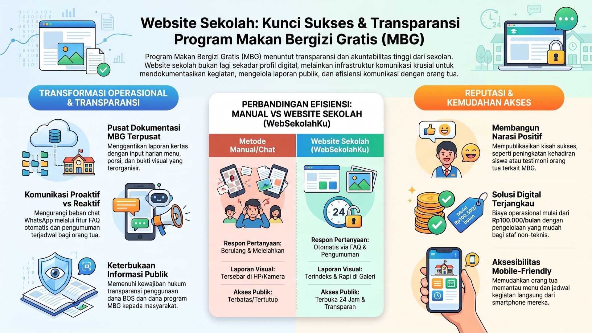 Mengapa Program MBG Membuat Website Sekolah Semakin Penting?