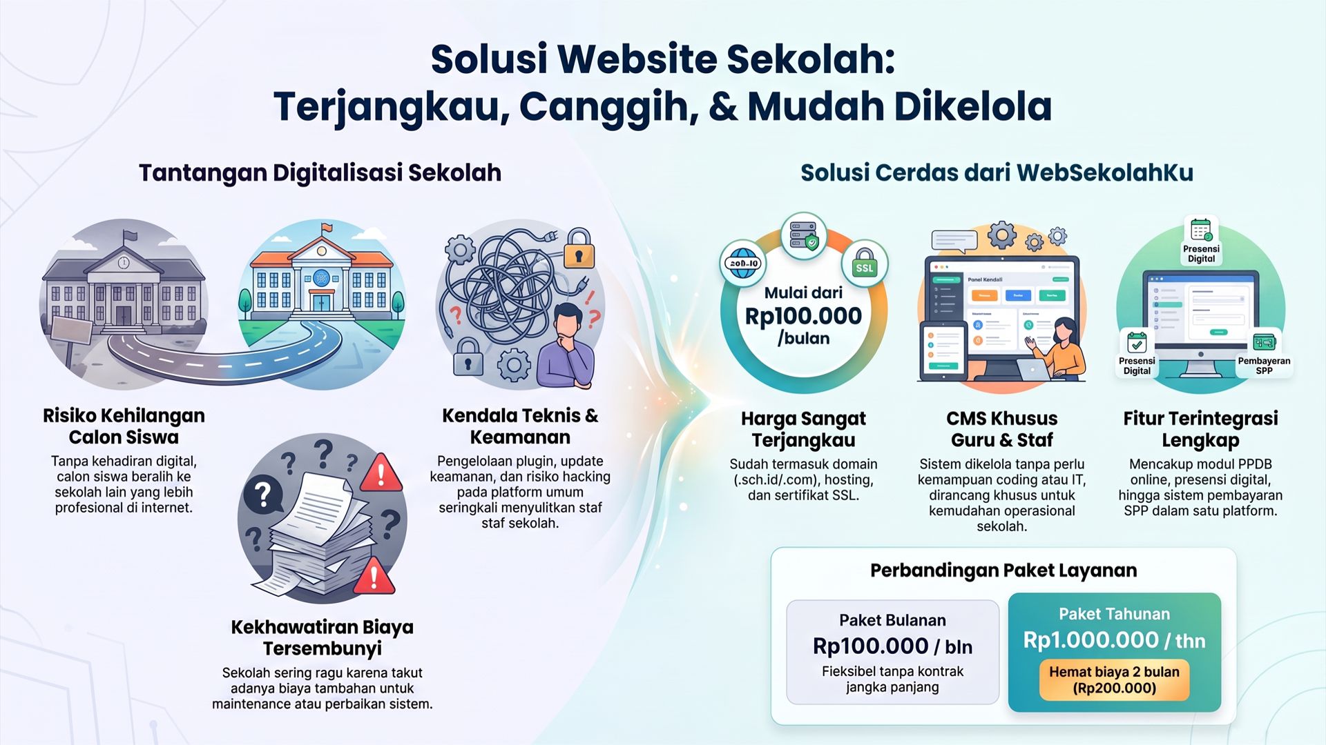 Paket Website Sekolah Murah dari WebSekolahKu