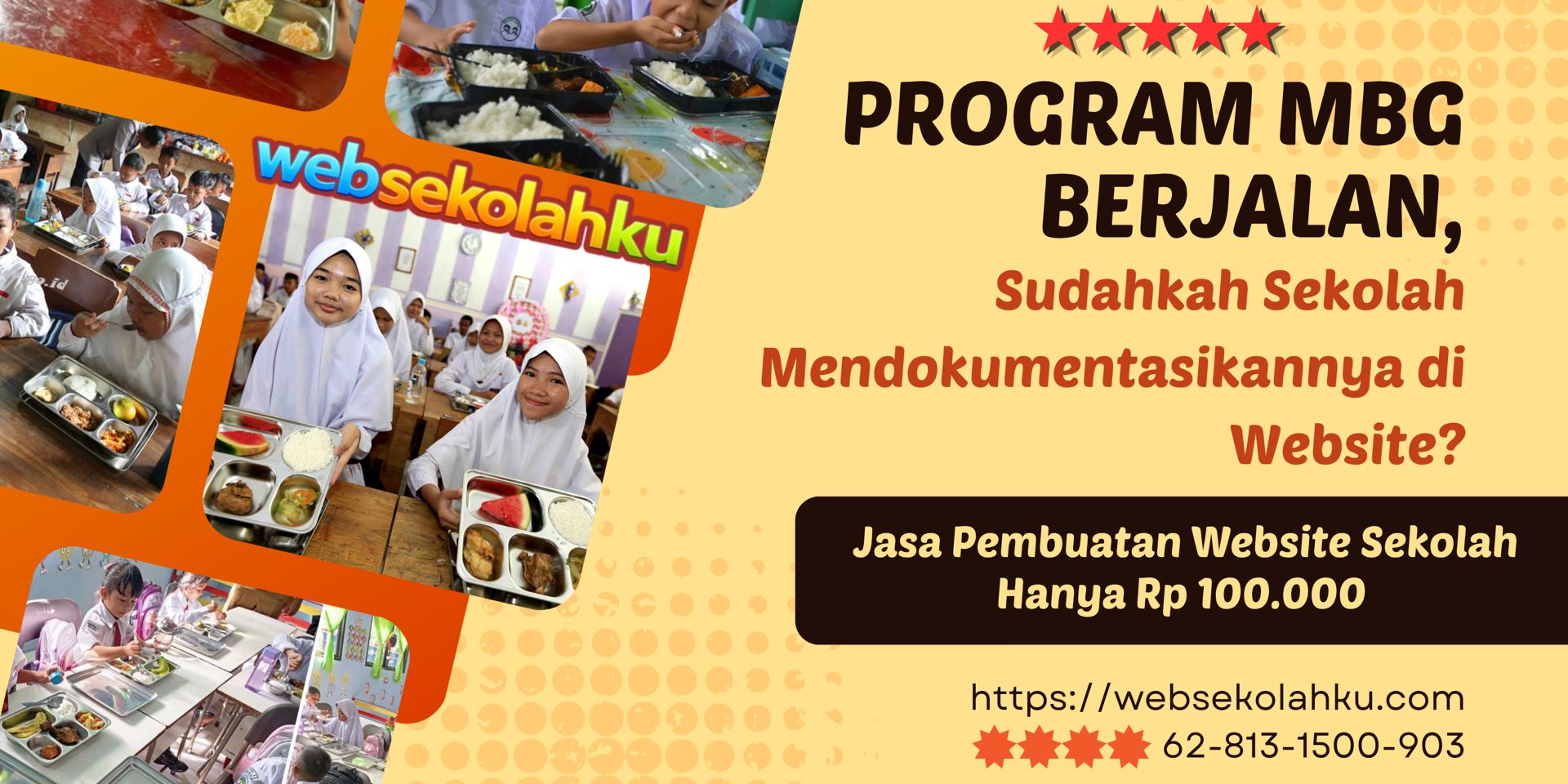 Program MBG Berjalan, Sudahkah Sekolah Mendokumentasikannya di Website?