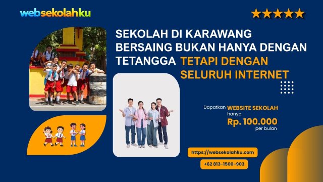 Sekolah di Karawang Bersaing Bukan Hanya dengan Tetangga, tetapi dengan Seluruh Internet