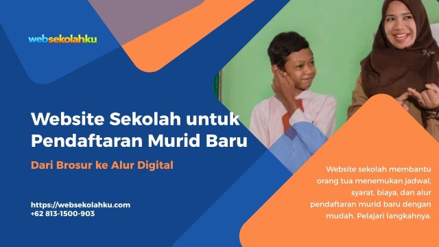 Website Sekolah untuk Pendaftaran Murid Baru: Dari Brosur ke Alur Digital